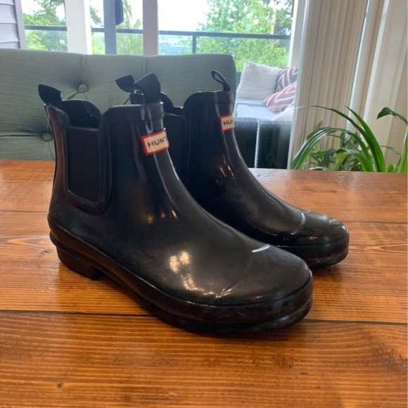 Kid’s unisex Hunter Chelsea  boot big kid size 4 - Picture 1 of 4